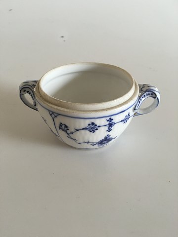 Royal Copenhagen Musselmalet Riflet Sukkerskål uden Låg No. 428