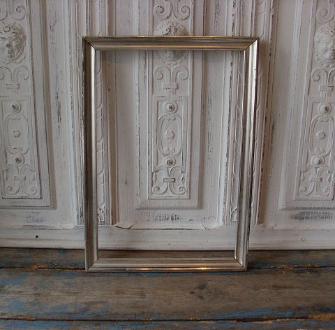 1800tals sølv ramme 37x52cm.