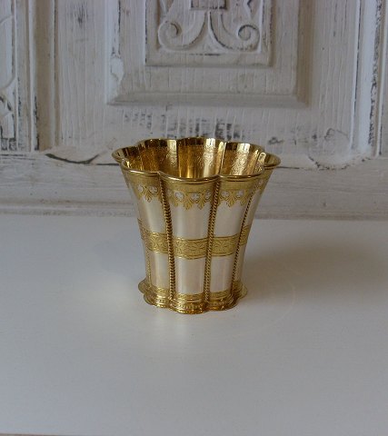 Margrethe bæger i sterling sølv udført af A.Michelsen 8,5cm.