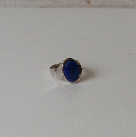 N.E.From sølv ring med lapis