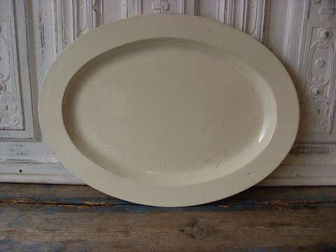 1800tals Engelsk creamware fad 55cm.