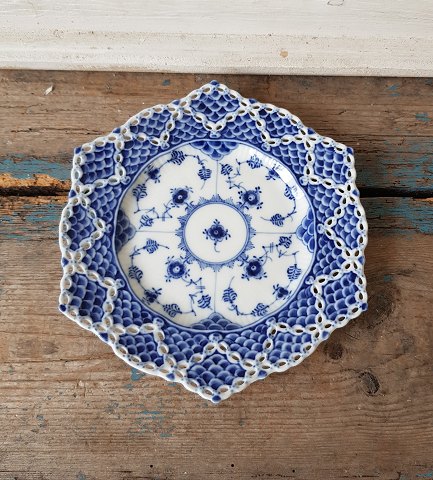 Royal Copenhagen Blue Fluted Full Lace Plate no. 1144