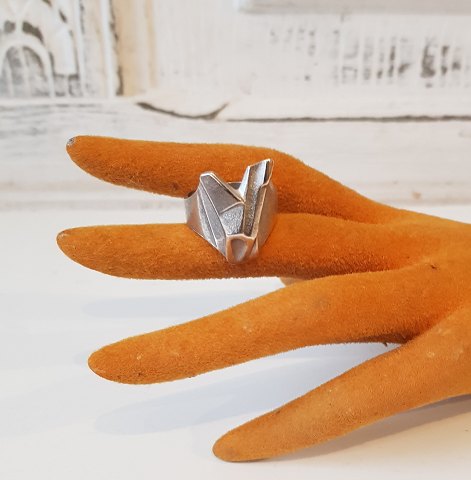 Björn Weckström for Lapponia - Finland. Ring i Sterlingsølv
