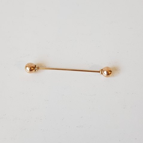 Kravenål i 14kt guld