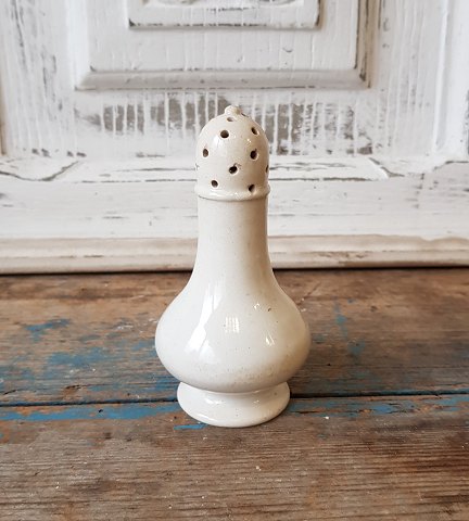 19th century faience salt shaker