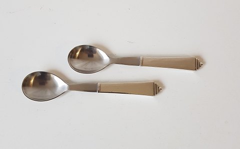 Georg Jensen Pyramid egg spoon