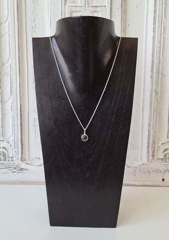 Georg Jensen - Regitze Overgaard - Spirit halskæde i sølv med bjergkrystal no. 475A