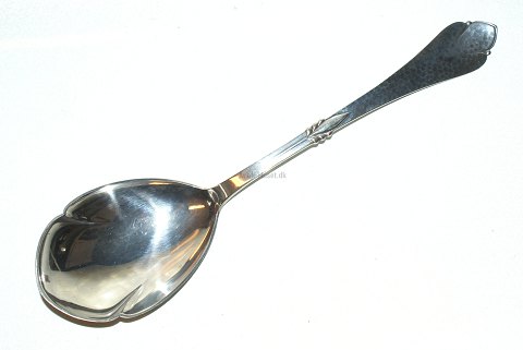 Serving spoon Freja  sølvLength 25.5 cm.