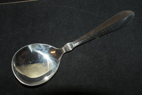 Serving / compote spoon Gråsten DGS SilverDanish goldsmiths silverware factory SlagelseLength 15.5 cm.