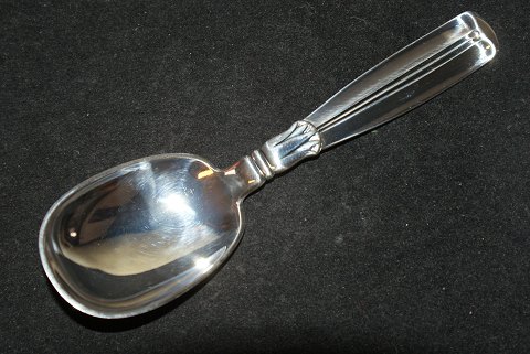Sugar spoon Lotus SilverW & S SørensenLength 11.5 cm.SOLD