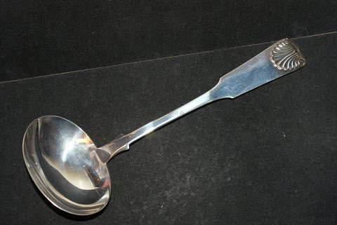 Sauce spoon (karotenske) Silver MusselFredericia Silver, W & S.Sørensen. with moreLength 16.5 cm.