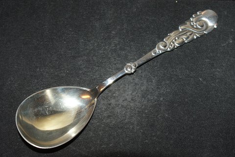 Compote spoon / serving  spoon Tang silver cutleryHorsens SilverLength 17.5 cm.