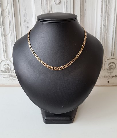 Bismarck necklace in 14 kt gold 44.5 cm.