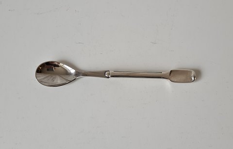 Old Danish egg spoon in silver and steel