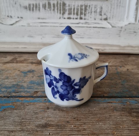 Royal Copenhagen Blue Flower mustard cup no. 8586