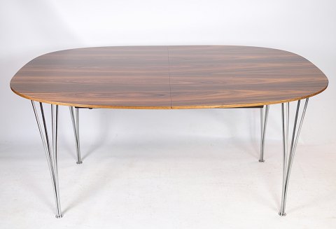 Dining table, designed by Piet Hein & Bruno Mathsson, Rosewood, 1960Great condition