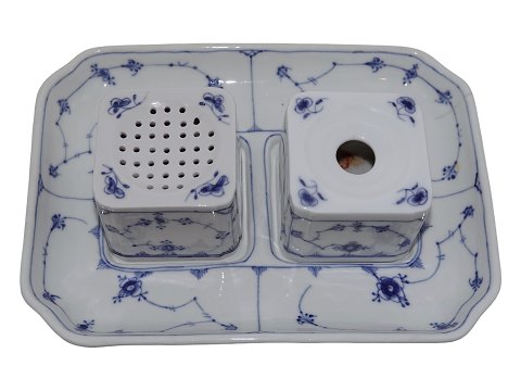 Blue TraditionalInk set with inkwells from 1853-1895