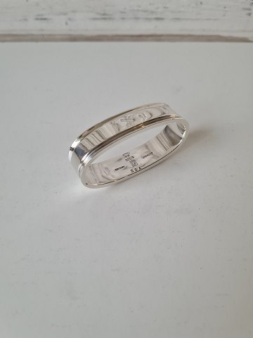 Georg Jensen Pyramid napkin ring in silver no. 22A