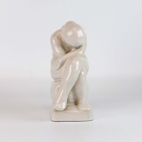 L. Hjorth figur830hvid kvinde