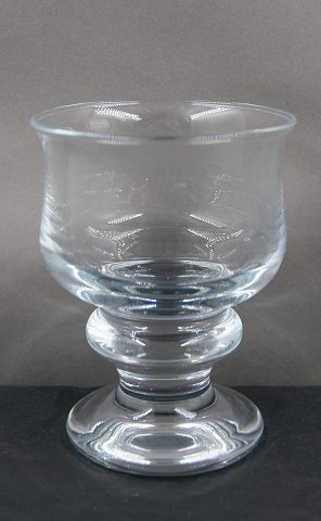 item no: g-Tivoliglas Hvidvin 10cm.SOLD