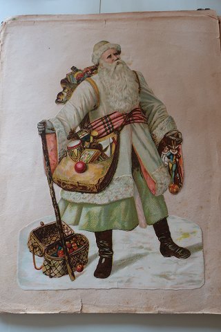 Antique Coloured scrapsMany different incl. several christmas figuresFrom the end of the 1800-years and the beginning of 1900-yearsIncl. the original albumPhotos are only a little take of the contentIn a good condition