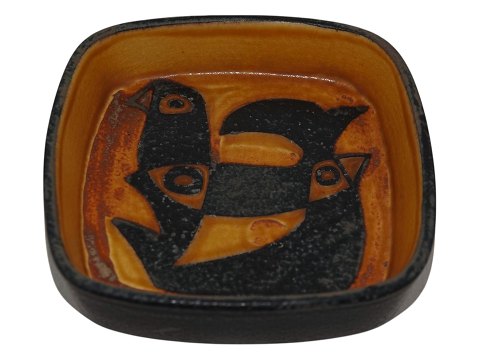 Royal Copenhagen BacaLille gult fad