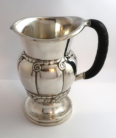 Georg Jensen. Design 7. Silver Pitcher. Sterling (925). Design; Georg Jensen. Height 20 cm.