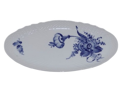 Blå Blomst SvejfetAsiet 23,6 cm.