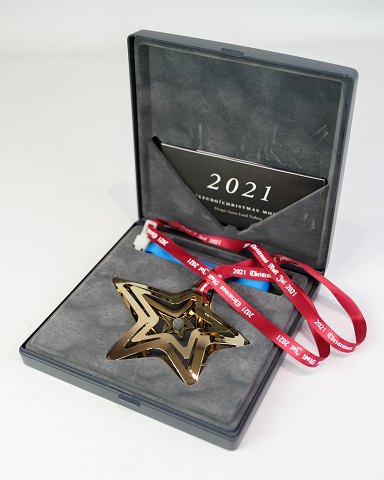 Georg Jensen Christmas Euro – Shooting Star – Gold Plated – 2021