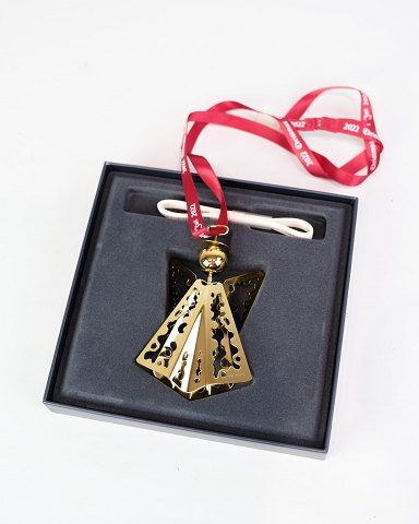 Georg Jensen Juleuro – Engel med Blonde – Forgyldt – 2022