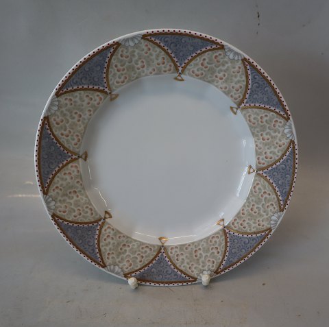 Fairy Tale Grå 621 Frokosttallerkner 22,5 cm (8550) (Eventyr) Kongelig Dansk 
Porcelæn