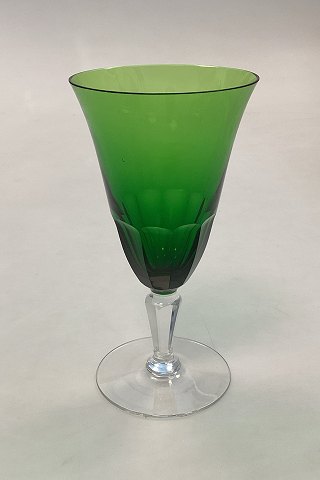 Lindenborg Green white wine glass from Holmegaard Glassworks