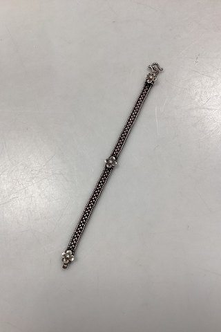 Armbånd i Sterling Sølv med ornamentik