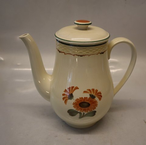 Kaffekande 12 cm Aluminia Spise- og kaffestel Morgenfrue p&#229; fletv&#230;rk