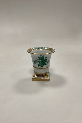 Herend Chinese Bouquet Green Vase/Cup No. 6404/PSV
