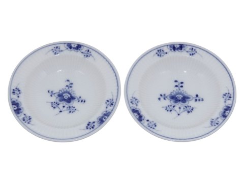 Musselmalet rifletSjælden lille dyb 8,7 cm.