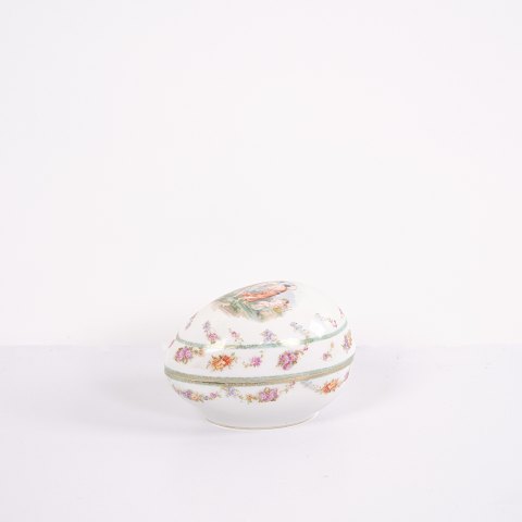 Fransk smykkeskrin – Håndmalet motiv – 1890’erneFlot stand