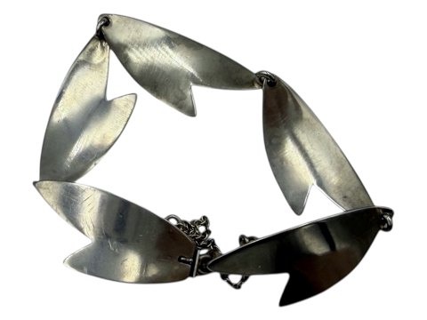 Arne Johansen sølvModerne armbånd fra ca. 1960