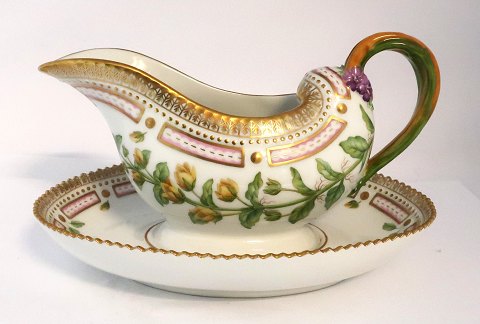 Royal Copenhagen. Flora Danica. Sauceskål. Model # 3556. (1 sortering). Lysimachia nummularia L