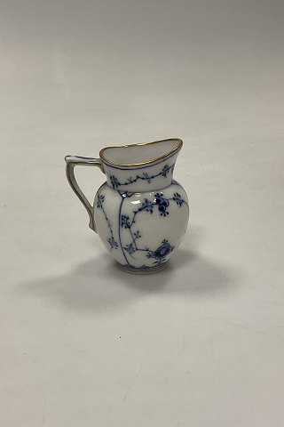 Royal Copenhagen Musselmalet Riflet med guld Flødekande No 59