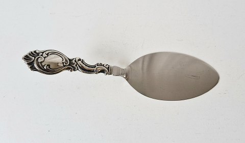 Cake spatula in silver and steel in rococo inspired design