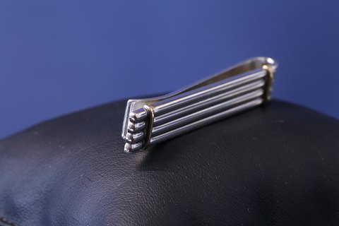 Tie pin from Georg Jensen in Sterling Silver and 18K Gold. No. 156 Lene Munthe