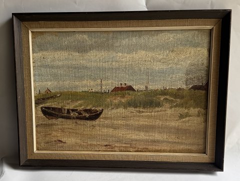 Jens Drachmann: Hot summer day in Skagen 1902