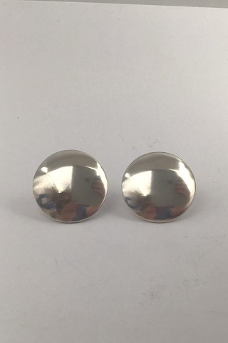 SIK Earrings Sterling Silver (Clips)(Silversmithy in Kolding).