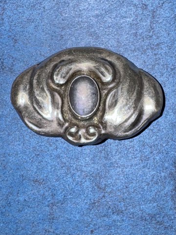 Art Nouveau sølv broche