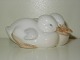 Royal Copenhagen Figurine, Two Ducklings,Decoration number 516Measures 9 cm.SOLD