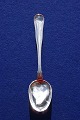 Dobbeltriflet sølvbestik, dessertske 17cm fra år 
1889