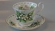 Coffee cup with saucer "May" Royal Albert MonthlyEnglish StelFlower motif: Lily of ValleySOLD