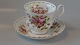 Coffee cup with saucer "June" Royal Albert MonthlyEnglish StelFlower motif: RosesSOLD