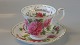 Coffee cup with saucer "November" Royal Albert MonthlyEnglish StelFlower motif: ChrysanthemumSOLD